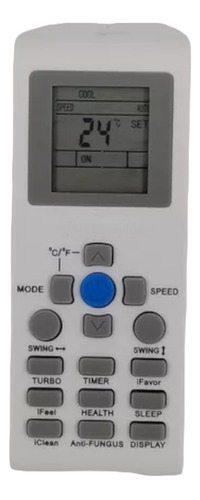 Control Remoto Aire Acondicionado Aux Original / Ykr-p/002e