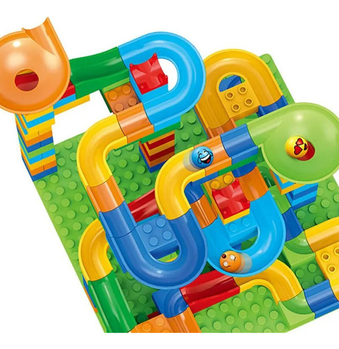. Juguete Educativo Slide Small Block Assembly Particles Diy