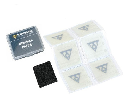 Kit 6 Parches Topeak Flypaper Glueless Patch