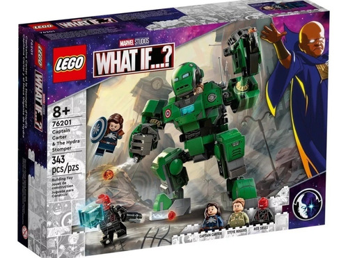 Lego 76201 Marvel - Cap Carter Y El Meca Gigante De Hydra 