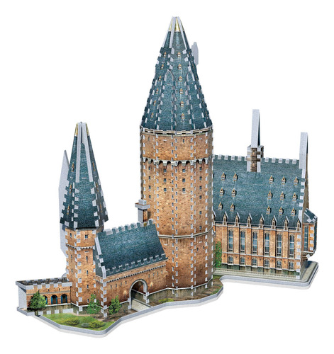 Puzzle 3D Wrebbit Hogwarts Great Hall W3D-2014 de 850 piezas