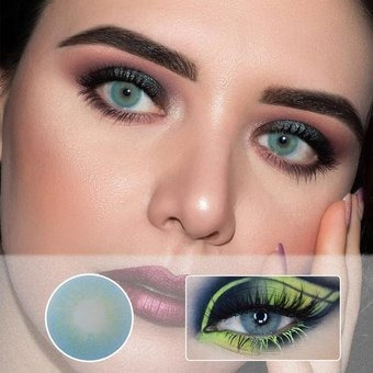 Imagen 5 de 9 de Freshlady - Queen Blue Lentes De Contacto