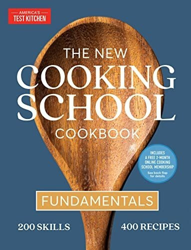 Book : The New Cooking School Cookbook Fundamentals -...