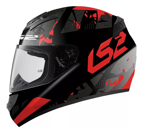 Casco Moto Ls2 352 Rookie Integral Edicion Limitada 