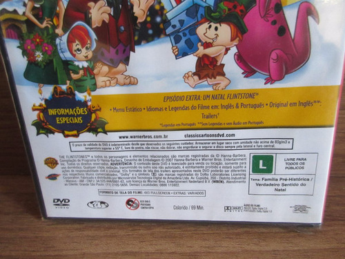 Dvd - O Cântico De Natal Dos Flintstones - Novo - Lacrado | Parcelamento  sem juros