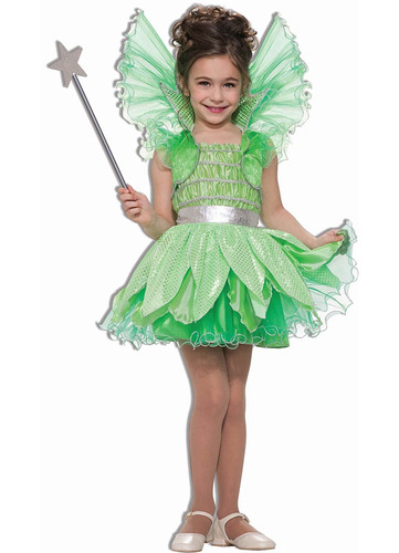 Disfraz Para Niña Princesa Hadita Verde Talla S Halloween