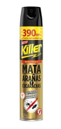 Insecticida Aerosol 390cc Araña Y Cucarachas Killer Mimbral