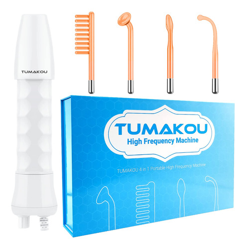 Tumakou - Varita Facial De Alta Frecuencia - Mquina Porttil