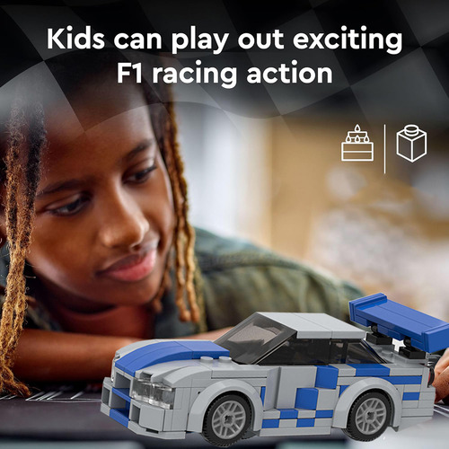 Kit Construcción Speed Champions Nissan Skyline Gt-r (r34)