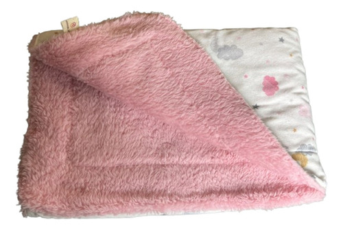 Manta Bebe Infantil + Almohada Cobija Suave Bebe Diseños