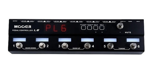 Controlador De Pedal Mooer Pedal Controller L6 Para Efectos