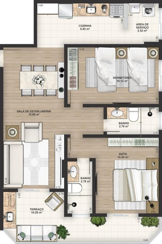 Imagem 13 de 13 de Apartamento Novo Pronto Para Morar Com Parcelamento Direto 2 Dormitórios À Venda, 73 M² Por R$ 381.000 - Vila Caiçara - Praia Grande/sp - Ap2556