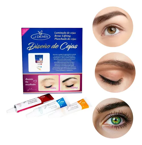 Kit Planchado Cejas J Denis Profesional Laminado