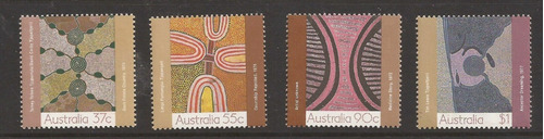 Imagen 1 de 1 de Estampillas Australia 1988 - Arte Aborigen Australiano