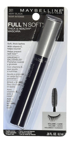   New York 'n Suave Lavable Mascara Muy Negro 0.28