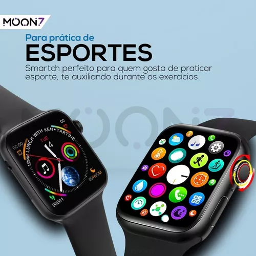 Smartwatch Relógio Inteligente com Aplicativo Para Ios E Android