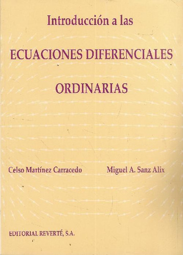 Libro Ecuaciones Diferenciales Ordinarias Introducción A Las