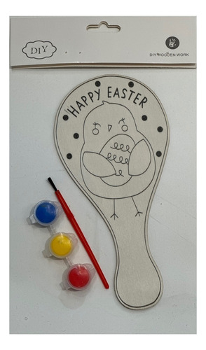 Figura Para Pintar Diseño Pollito Cod Mzh-09