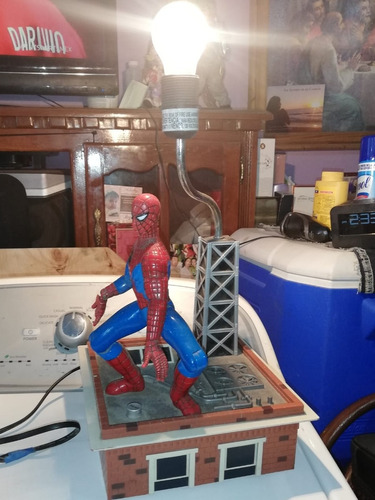  Spiderman Con Sonido De Canción De Spiderman Serie  Lámpara