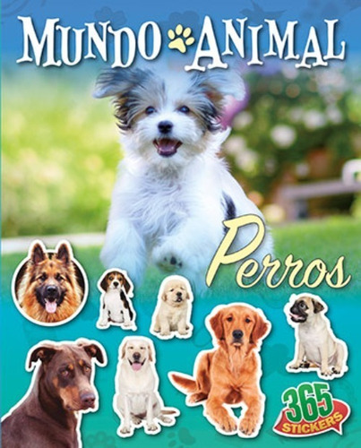 Libro Con Stickers Mundo Animal - Perros - Latinbooks