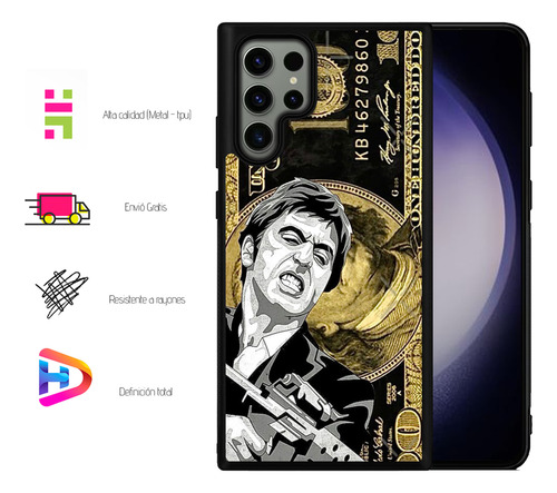 Funda + Extra Para Samsung (todos) Scareeface 2 Samsung A72 4g / A72 5g