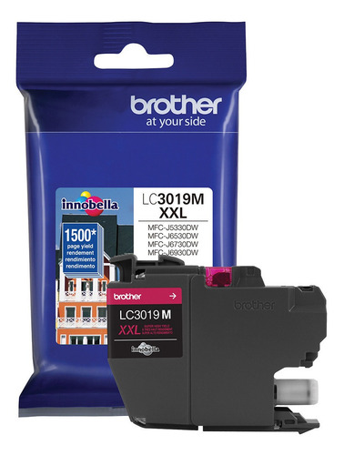 Cartucho de tinta Brother LC3019XXL color magenta