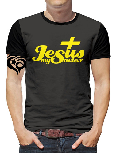Camiseta Jesus Plus Size Gospel Criativa Masculina Roupa Mys