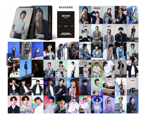 Bts Jung Kook Seven 2023 55 Photocards Kpop Korea Bt21 V2