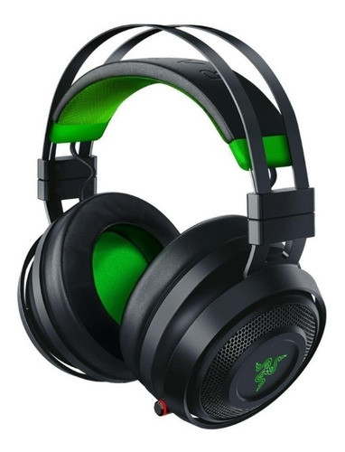 Audífonos gamer inalámbricos Razer Nari Ultimate for Xbox One negro y verde