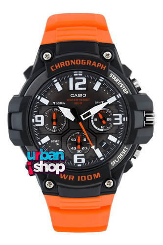 Reloj Casio Mcw 100h 4av Cronometro Sumergible