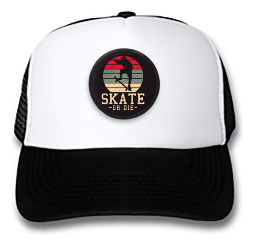 Gorra Trucker Tablas Skate Skateboard Skordie Sunset Ska19