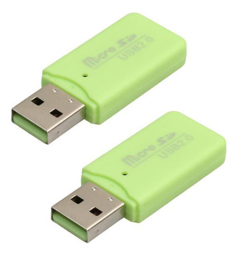 Lector De Tarjetas Usb 2.0 5x1.9x0.8cm