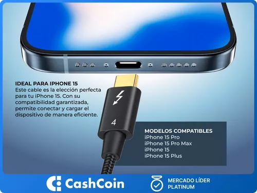 Cable Tipo C Usb 3.1 Carga Rapida Ultraresistente 1 Metro