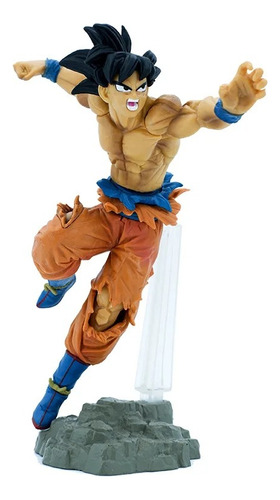 Figura Goku Pelea - Dragon Ball Z 23cm Anime Coleccion 