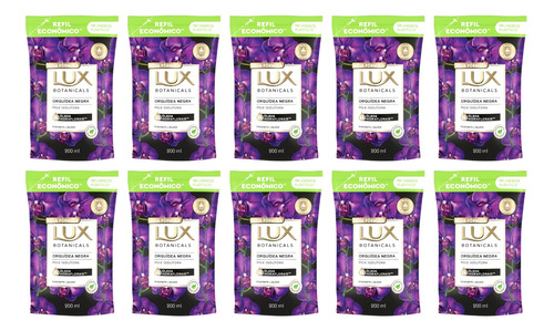 Kit 10 | Sabonete Líquido | Lux | Orquídea Negra