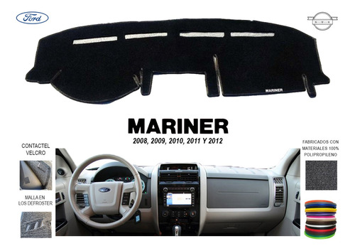 Cubre Tablero Ford (bordado) Mercury Mariner Mod 2008-2012