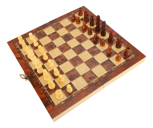 Jogo 3 Em 1 Chessboard Checker International Chess Board