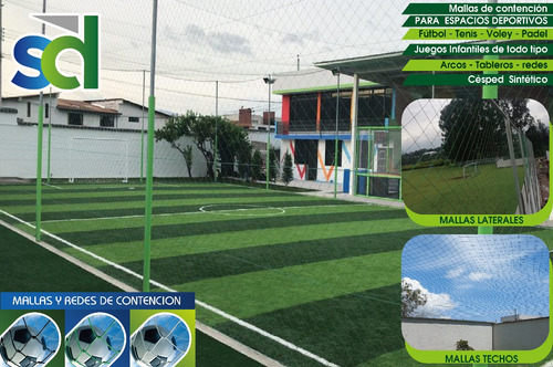 Imagen 5 de 7 de 100% Mallas Y Redes Perimetrales Para Espacios Deportivos