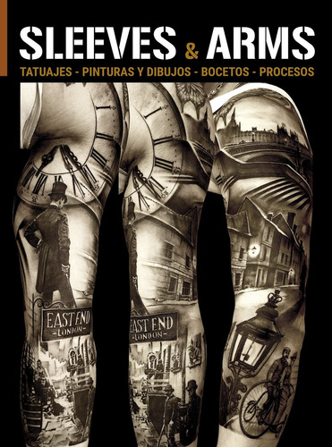 Libro Diseños Sleeves & Arms Mangas Y Brazos Tatuaje Tattoo