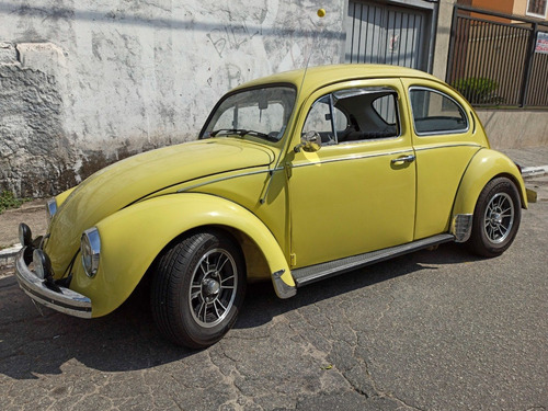 Volkswagen Fusca 1.300l Ano 1977 - Amarelo Java