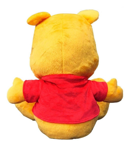 Imagem 3 de 3 de Pelúcia Ursinho Pooh Big Feet - Disney - Tam 35cm - Fun