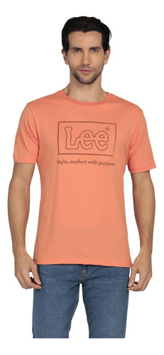 Playera Lee Hombre Manga Corta 29m2