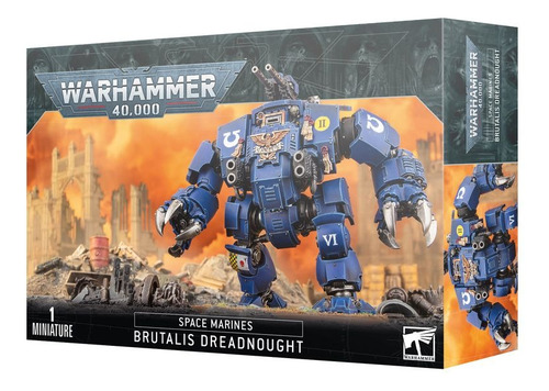 Gw Warhammer 40k Space Marines Brutalis Dreadought