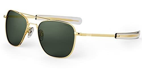 Lentes De Sol - Randolph Usa | Gold Classic Aviator Sunglass