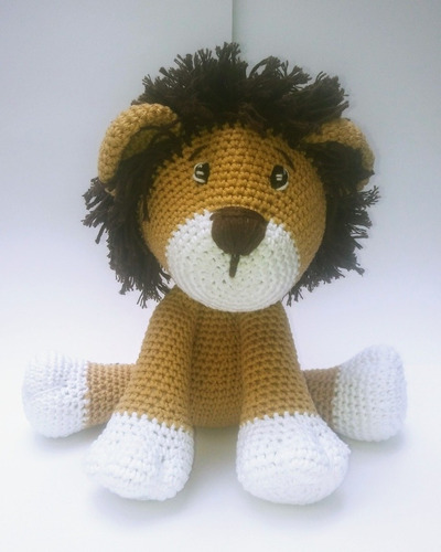 Muñeco Leon Amigurumi A Crochet Bebes Y Niños