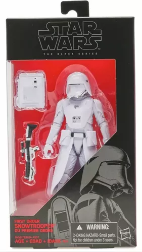 2 peças de xadrez Star Wars Snowtrooper (peão preto) e