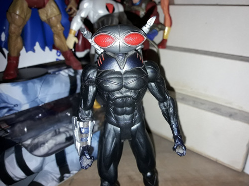 Figura Dc Black Manta Original Aquaman Fij