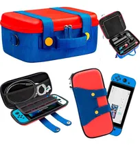 Comprar Pack Maleta Nintendo Switch Y Oled Roj\u002Fa + Estuche Mario R\u002Fa