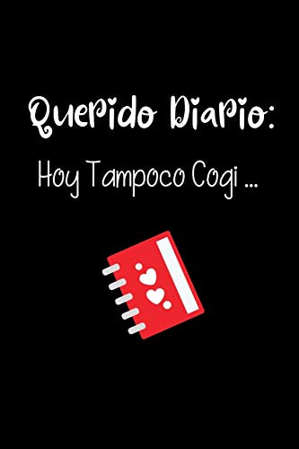 Querido Diario : Hoy Tampoco Cogi  : Funny Spanish Quotes No