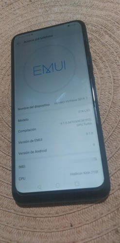 Huawei Y9 Prime 2019 128 Gb 4 Gb Ram Liberado Verde Musgo (Usado)